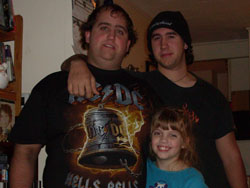 Left to right: Scott, Taya and Brandon